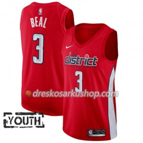 Dječji NBA Dres Washington Wizards Bradley Beal 3 Nike 2018-19 Crvena Swingman